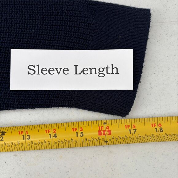 Chaps Womens Preppy Cardigan Sweater 1X Academia Old Money Career Corpcore - Picture 6 of 7